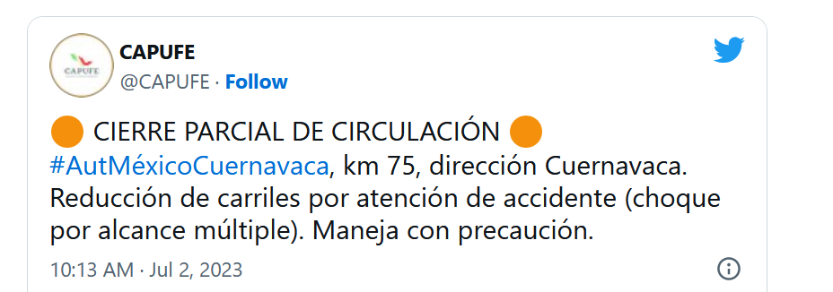 Terrible accidente en la autopista México-Cuernavaca 