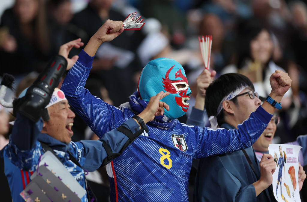 Un enmascarado japonés en el Mundial Femenil