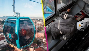 Cablebús CDMX: Detienen Línea 1 por revisión y dejan usuarios en el aire casi una hora