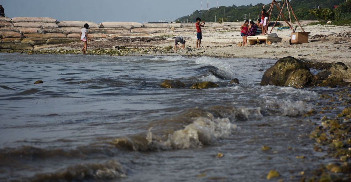 Fotos del derrame de Pemex en Ek Balam que llegó a playas de Campeche