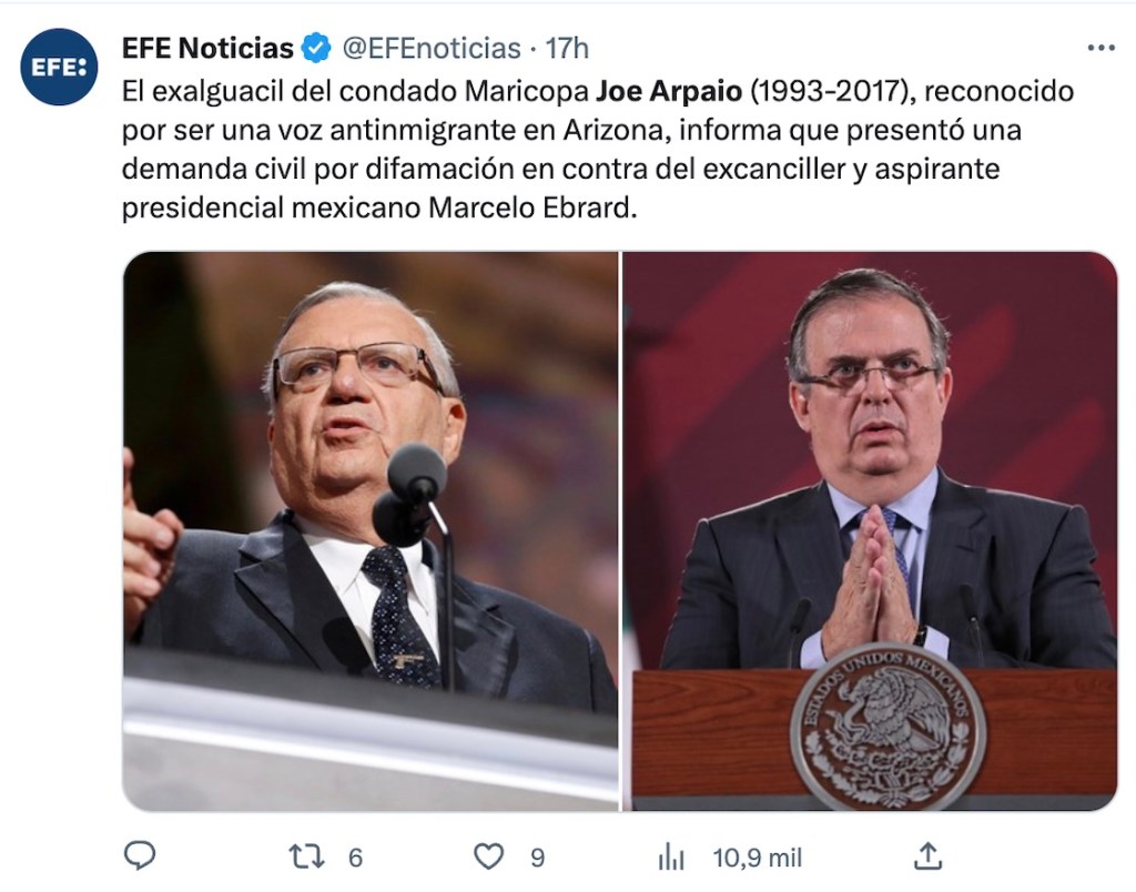 ¿Por qué un expolicía demandó a Marcelo Ebrard en Estados Unidos?