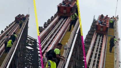 ‘Medusa’ se detuvo y dejó en las alturas a usuarios; Six Flags explica qué pasó