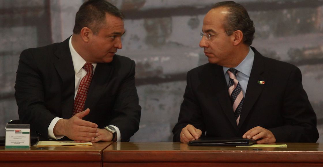 Felipe Calderón dice que nunca tuvo evidencia de los crímenes de Genaro García Luna.