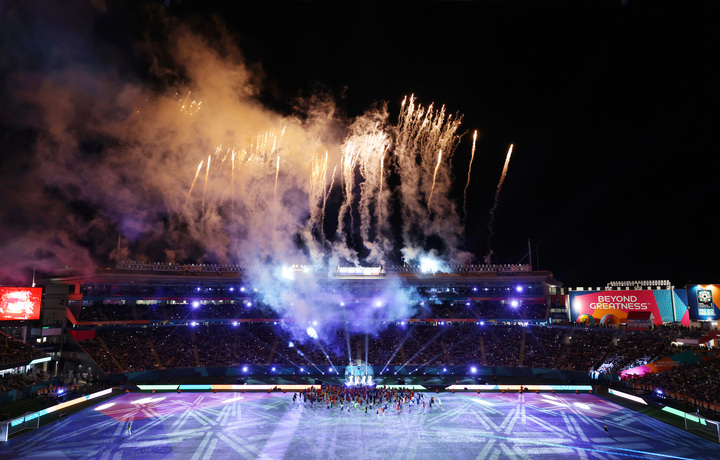 Inauguración del mundial femenil