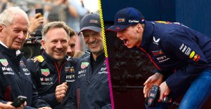 Helmut Marko se ríe de los 'team radio' de Max Verstappen y Gianpiero Lambiase