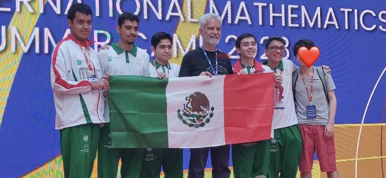 ¡Aplausos! Medallas de oro, plata y bronce para México en la Olimpiada de Matemáticas