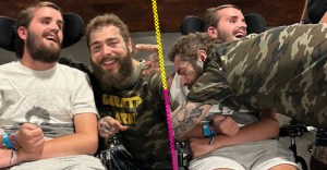 Post Malone se reunió con un fan que sufrió un derrame cerebral (y el momento fue muy emotivo)