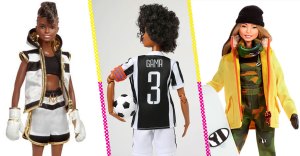 Sara Gama, la futbolista italiana convertida en Barbie junto a tres atletas más