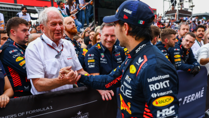 Helmut Marko defendió a Checo Pérez