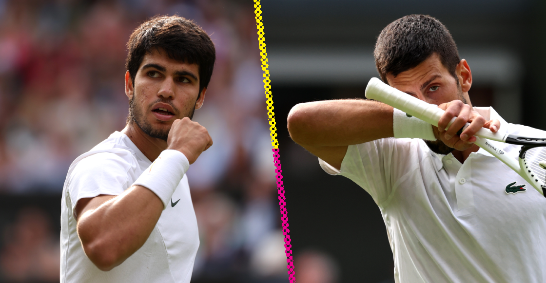 Carlos Alcaraz derrotó a Novak Djokovic en Wimbledon