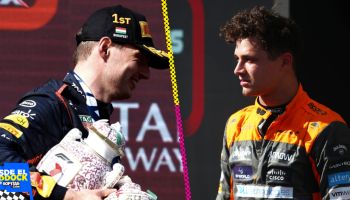 Lando Norris rompió el trofeo de Max Verstappen en Hungría