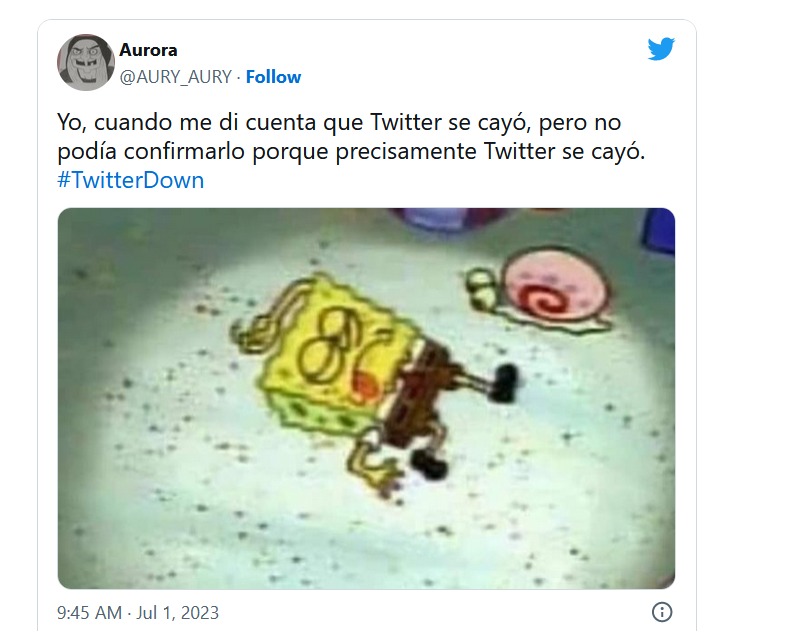 #TwitterDown: Twitter se llenó de memes por su propia caída