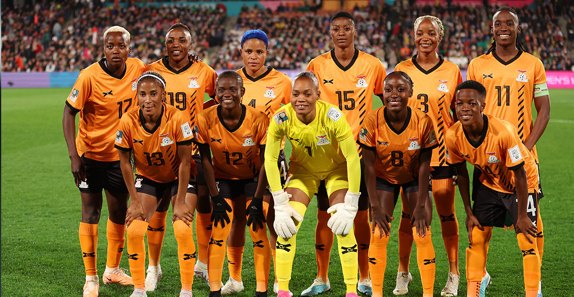 Zambia llegó al Mundial Femenil sin zapatos ni espinilleras