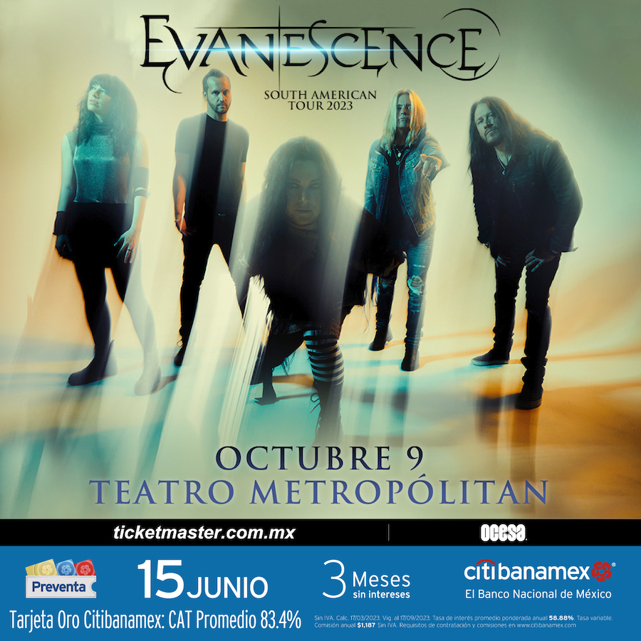 Evanescence en concierto en México