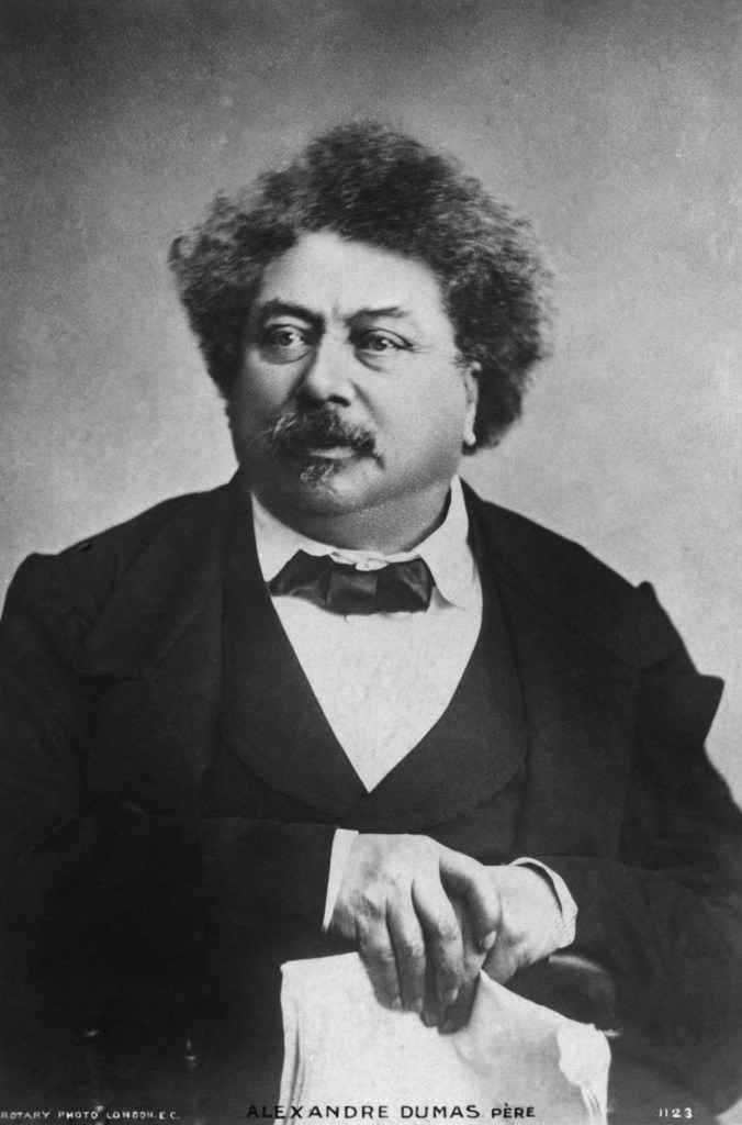 El escritor Alexandre Dumas 