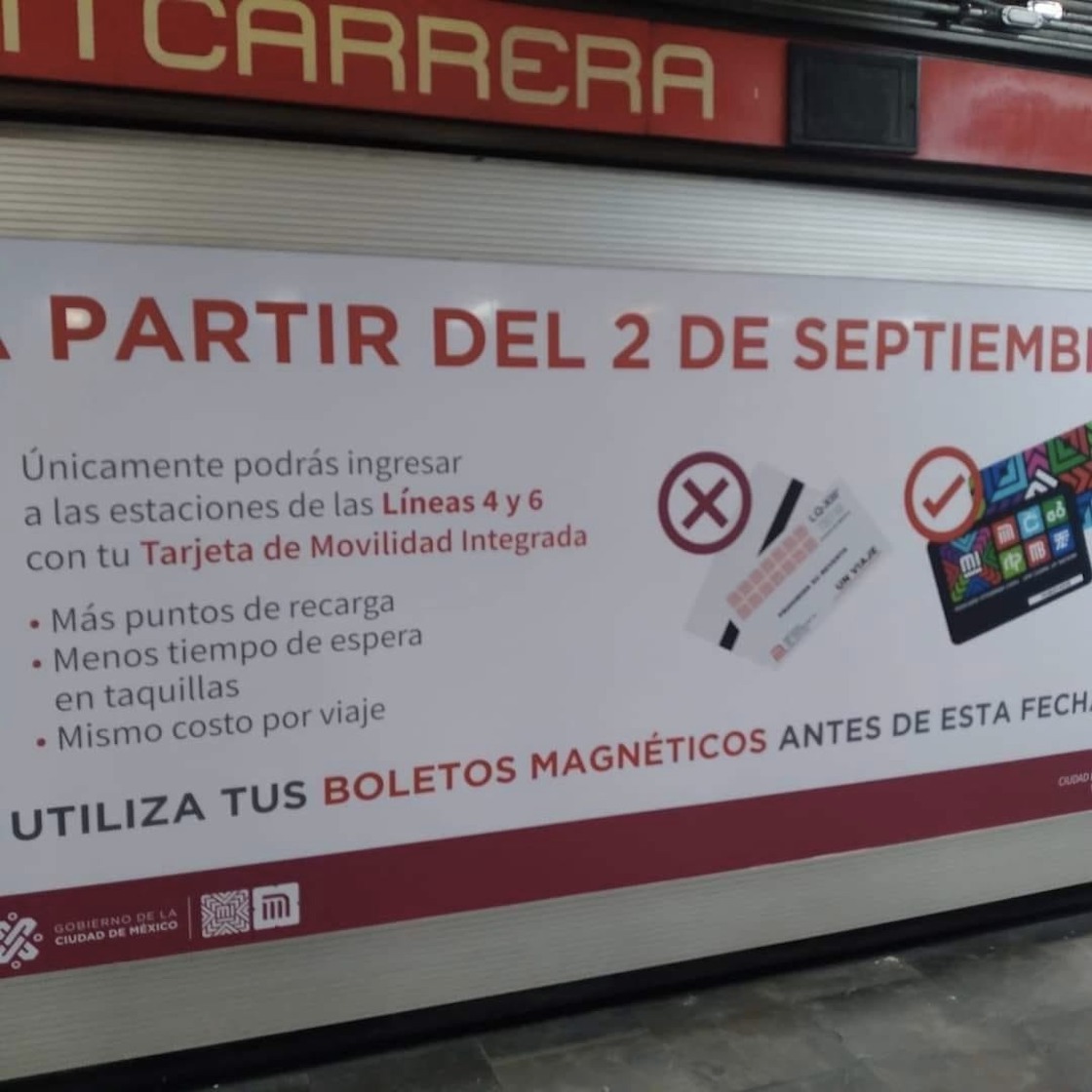 Adiós, Boletos Del Metro CDMX: Ya Sólo Se Podrá Entrar Con Tarjeta En ...