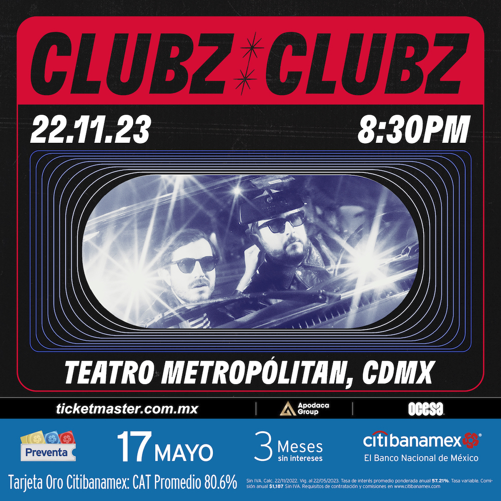 Clubz en concierto en México