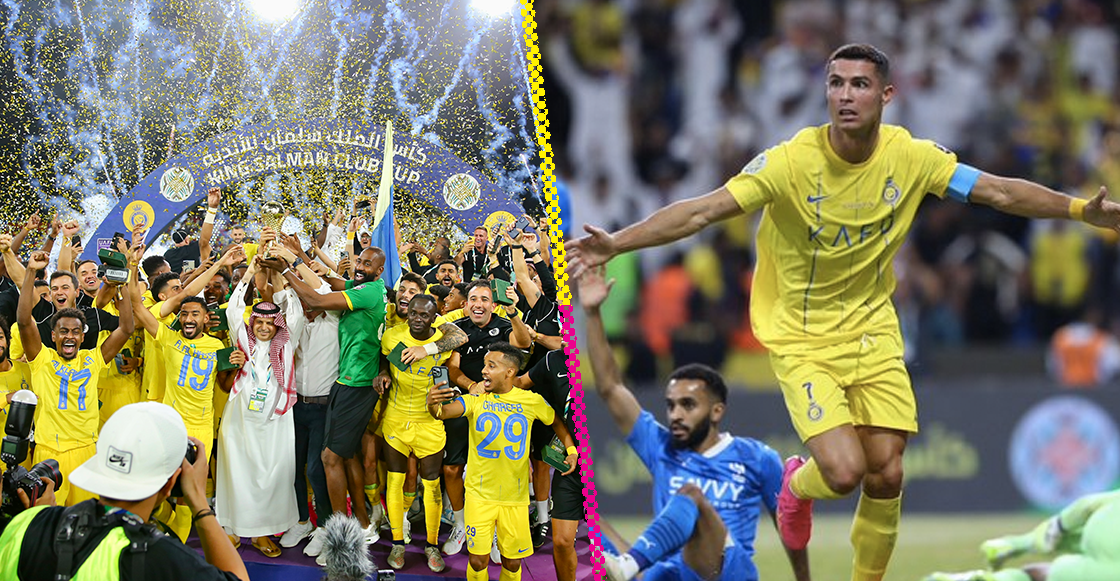 Cristiano Ronaldo campeón con el Al Nassr