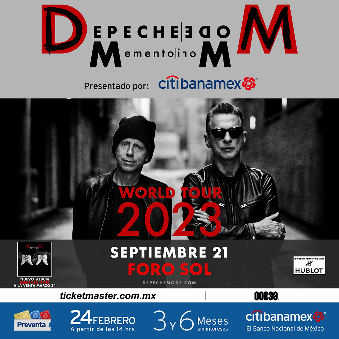 Depeche Mode en concierto en México