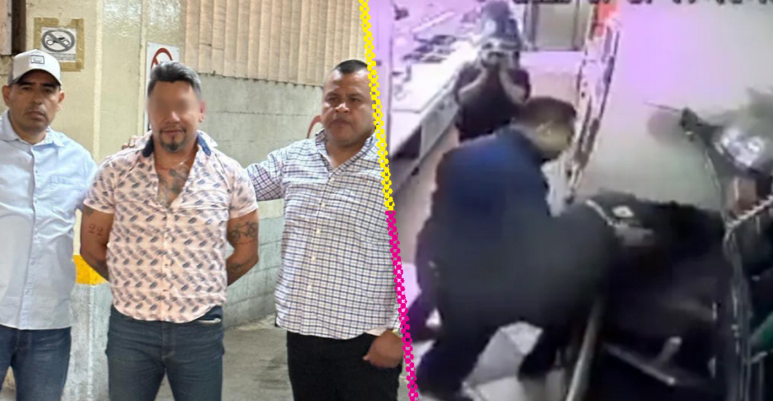 Detienen a Fernando Medina "El Tiburón", sujeto que golpeó a menor en Subway