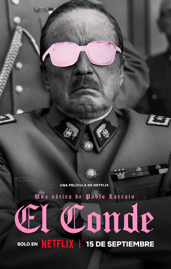 Póster oficial de 'El Conde' de Pablo Larraín