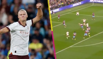 El doblete de Erling Haaland en el regreso de la Premier League