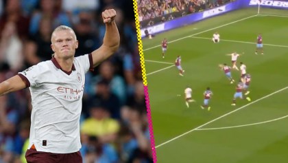 El doblete de Erling Haaland en el regreso de la Premier League