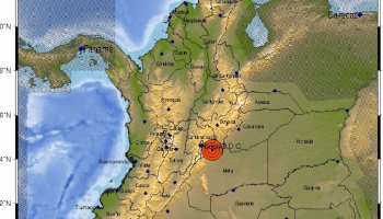 Se sintió un fuerte sismo en Bogotá.