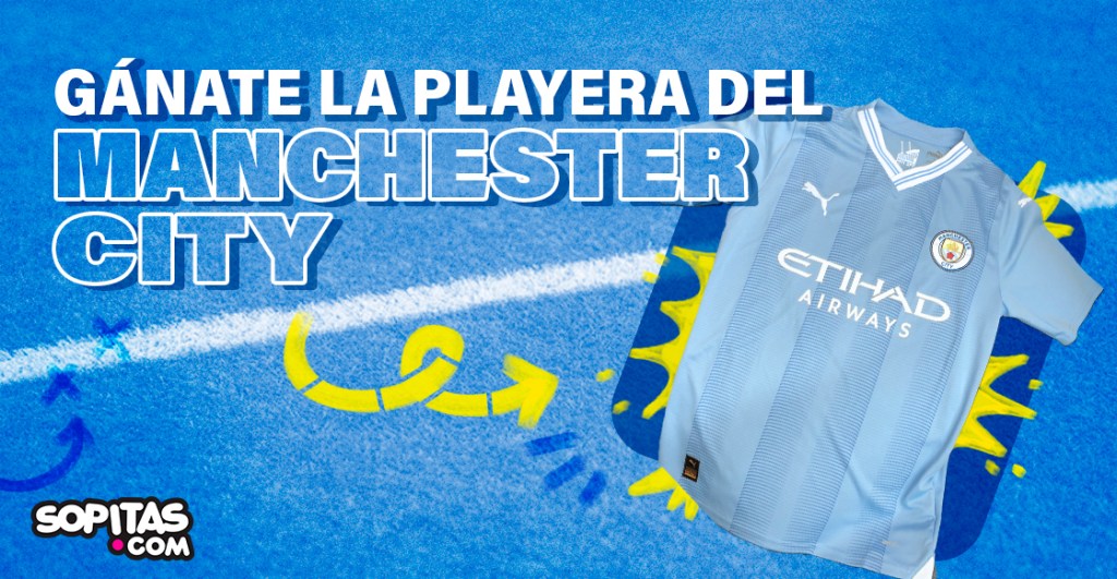 Gana la playera del Manchester City