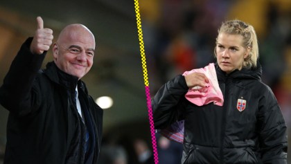 Infantino invita a las mujeres a "convencer a los hombres" de apoyar el futbol femenil