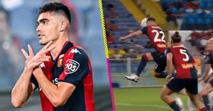 Así fue el gol de Johan Vásquez que revivió al Genoa en la Copa Italia