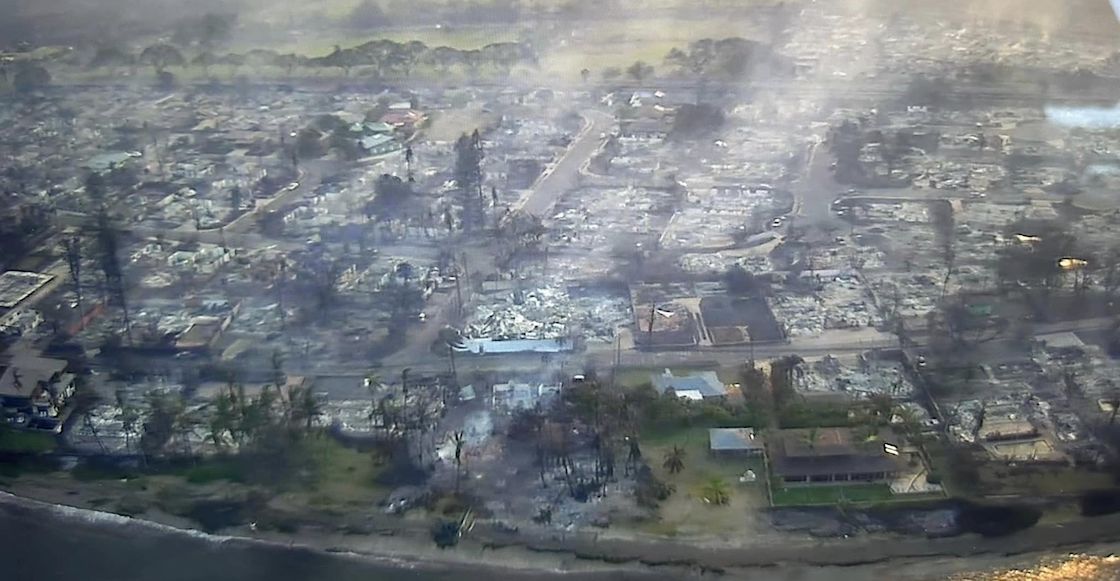 Incendios forestales en Maui.