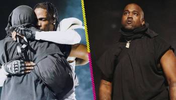 Kanye West regresó a los escenarios en un concierto de... ¿Travis Scott?