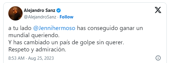 Luis Rubiales no renuncia, culpa a Jenni Hermoso por el beso en la final del Mundial Femenil 2023