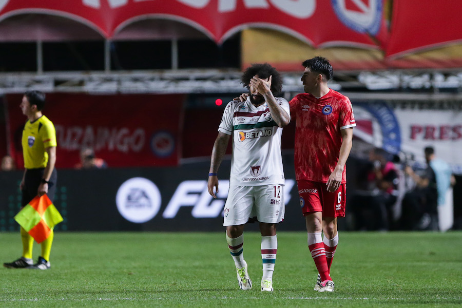 Marcelo salió de la cancha llorando