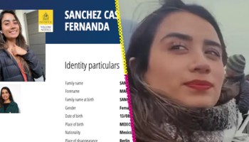 Policía alemana informa que hallaron cuerpo de María Fernanda, mexicana desaparecida en Berlín