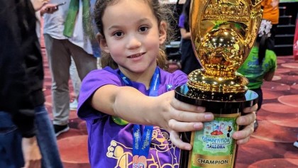 María Paula Zamora, la pequeña gran campeona mexicana del Campeonato de Aritmética en Malasia