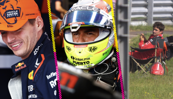 Pole para Max Verstappen en el GP de Países Bajos. Checo saldrá séptimo y choque de Charles Leclerc