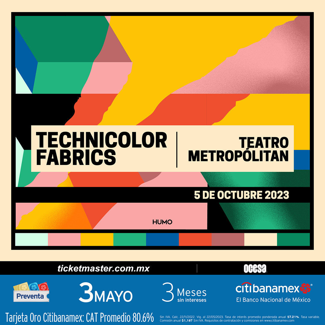 Technicolor Fabrics en concierto