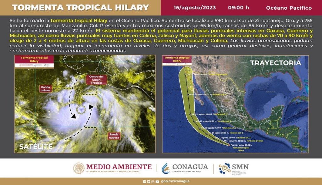 Tormenta tropical Hilary