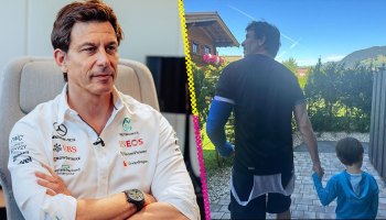 Toto Wolff se fractura durante las vacaciones de Fórmula 1 tras accidente en bicicleta