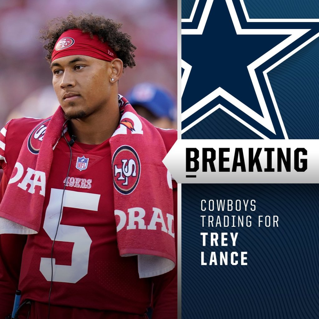 Cowboys salieron ganones al llevarse a Trey Lance