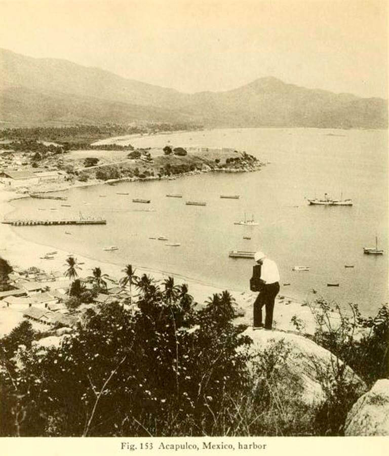 Así se viajaba a Acapulco en 1923