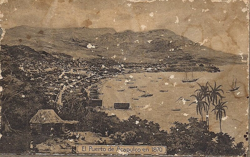 Así se viajaba a Acapulco en 1923