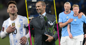 Los mejores jugadas de los nominados a mejor jugador de la UEFA: De Bruyne, Haaland y Messi