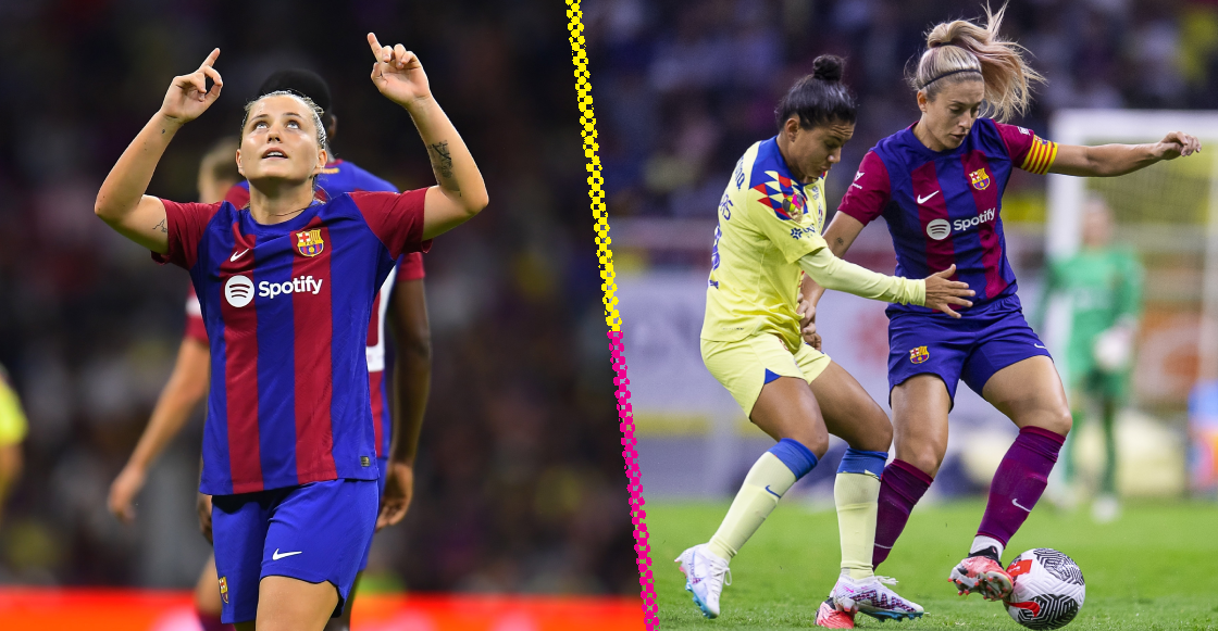 El tremendo golazo con el que el Barcelona venció al América Femenil en el Estadio Azteca