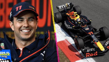 Checo Pérez peleó desde el inicio hasta el final por el podio en Italia