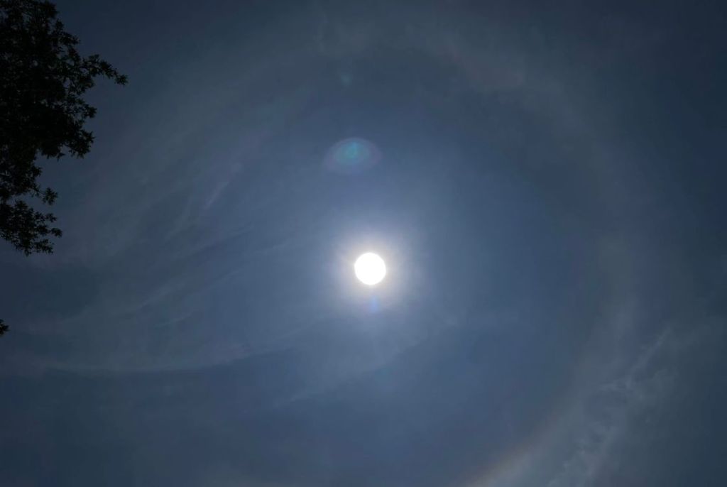 ¿Vieron el Sol? 10 fotos chidas del halo solar que sorprendió a CDMX