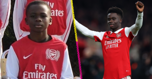 Bukayo Saka, el niño que cumplió su sueño de llevar al Arsenal a lo más alto