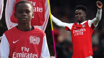 Bukayo Saka, el niño que cumplió su sueño de llevar al Arsenal a lo más alto